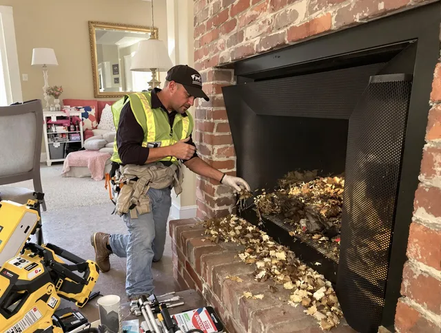 Safe screening installation by Redondo Beach Chimney Sweep in Redondo Beach, CA