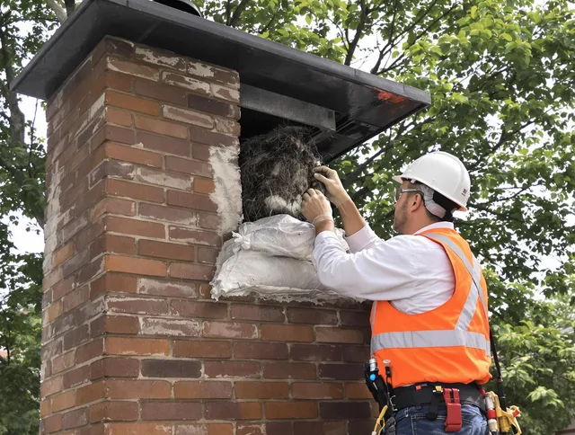 Humane removal of debris and animals by Redondo Beach Chimney Sweep in Redondo Beach, CA
