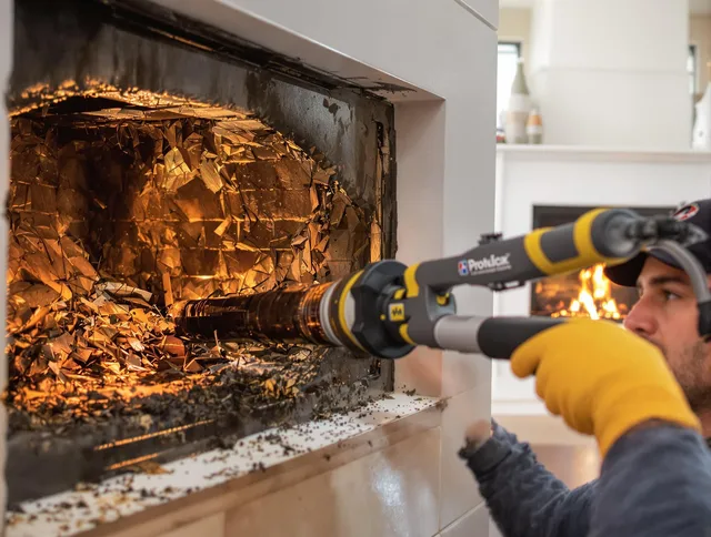 Professional chimney cleaning by Redondo Beach Chimney Sweep in Redondo Beach, CA