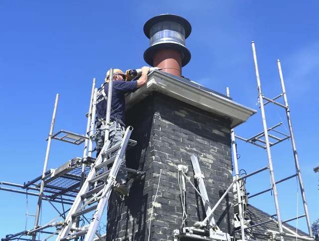 Sturdy chimney crown finished by Redondo Beach Chimney Sweep in Redondo Beach, CA