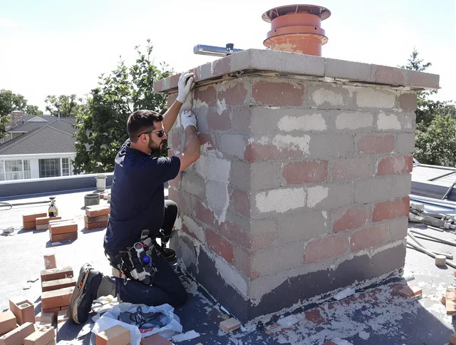 Advanced chimney repair process by Redondo Beach Chimney Sweep in Redondo Beach, CA