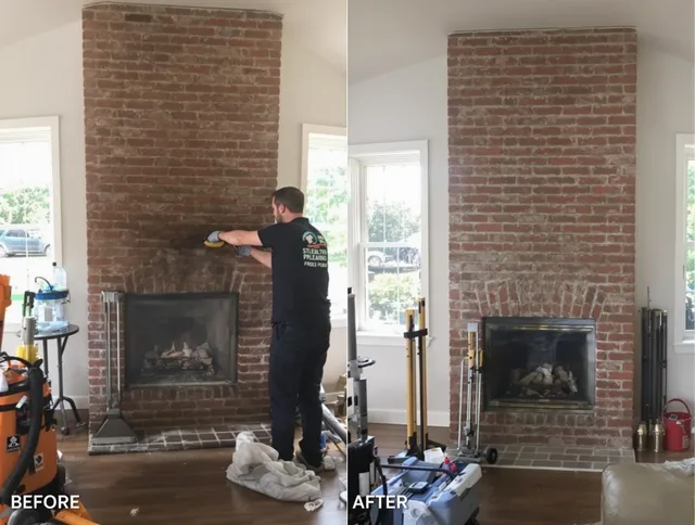 Finished chimney sweeping service by Redondo Beach Chimney Sweep in Redondo Beach, CA