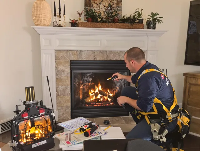 Safety-focused fireplace inspection by Redondo Beach Chimney Sweep in Redondo Beach, CA