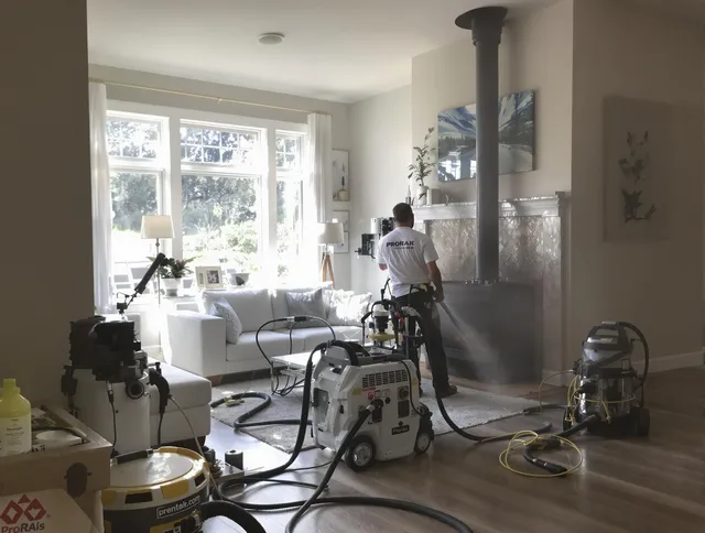 Soot removal service by Redondo Beach Chimney Sweep for a fireplace in Redondo Beach, CA